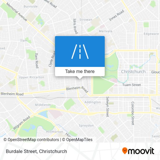 Burdale Street map