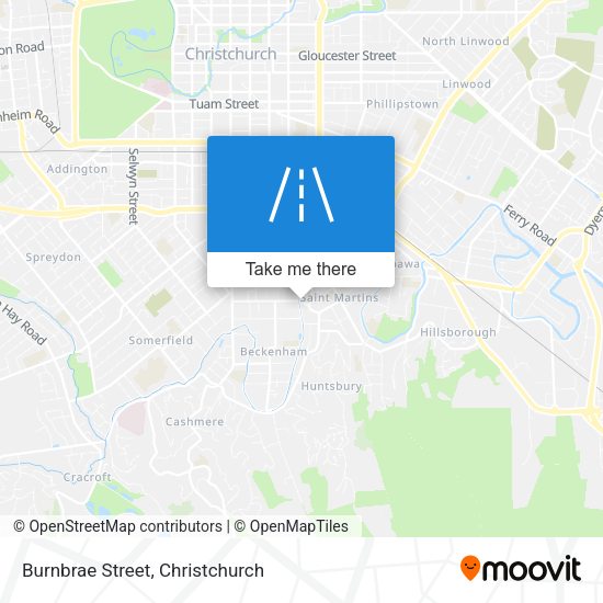 Burnbrae Street map