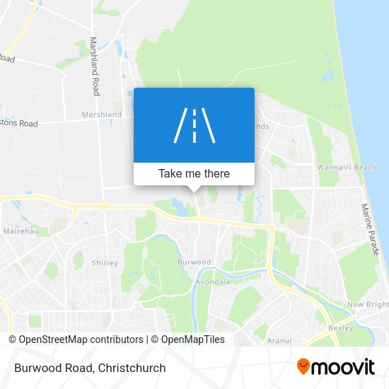Burwood Road map