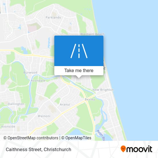 Caithness Street map
