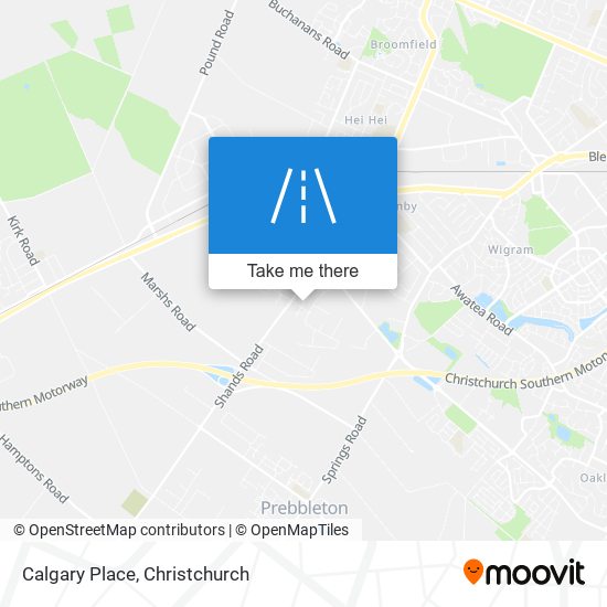 Calgary Place map