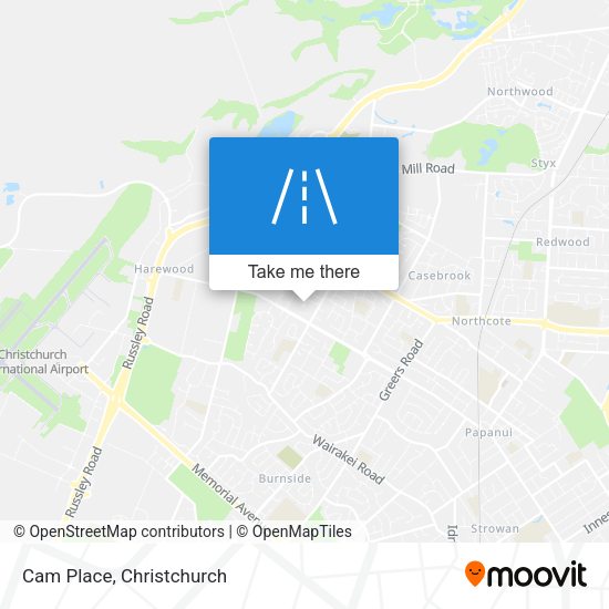 Cam Place map