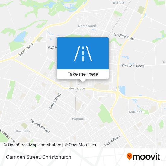 Camden Street map