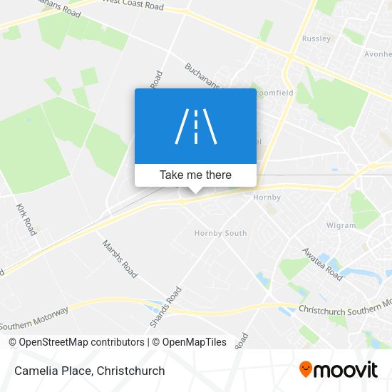 Camelia Place map