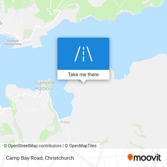 Camp Bay Road map