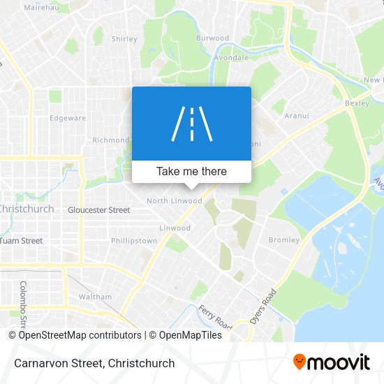 Carnarvon Street map