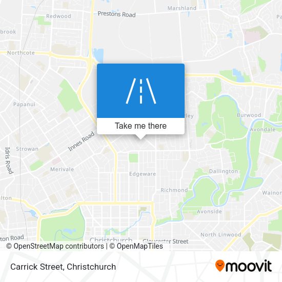 Carrick Street map