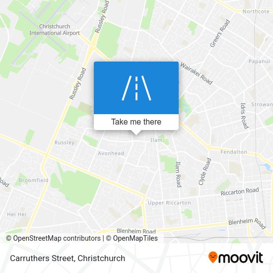 Carruthers Street map
