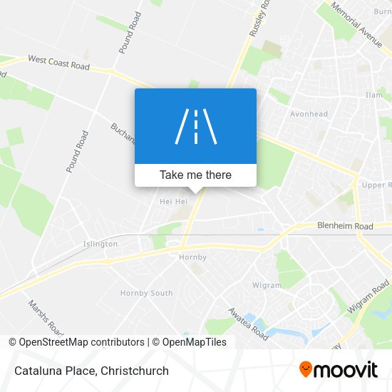 Cataluna Place map