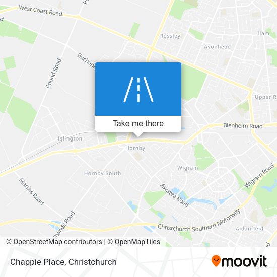 Chappie Place map