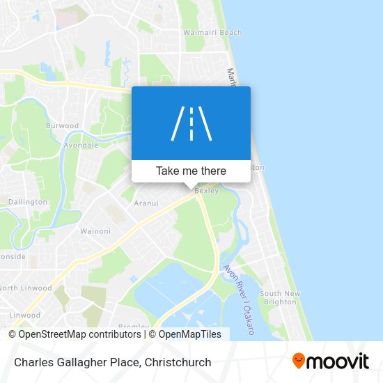Charles Gallagher Place map