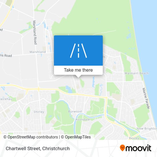 Chartwell Street map