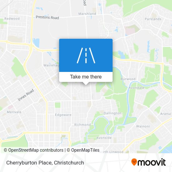 Cherryburton Place map