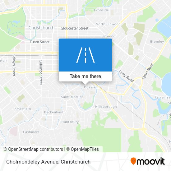 Cholmondeley Avenue map