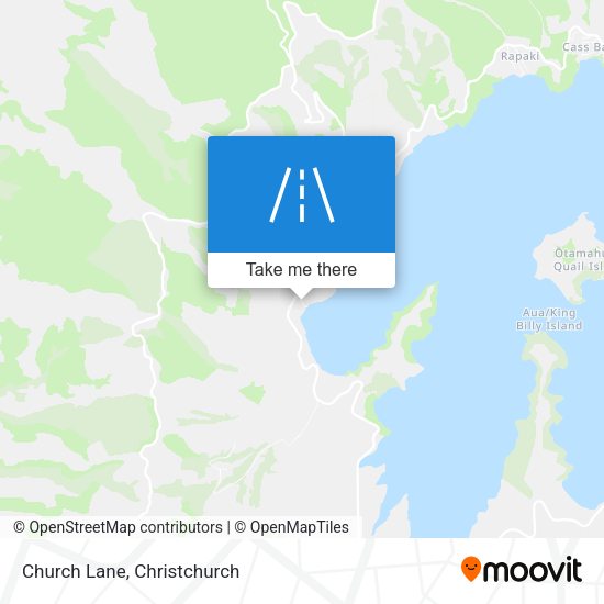 Church Lane map