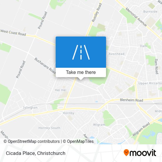 Cicada Place map