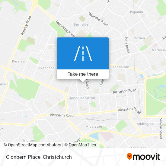 Clonbern Place map