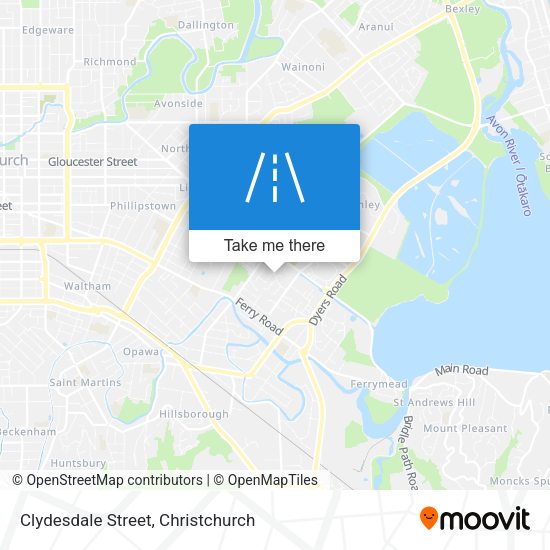 Clydesdale Street map