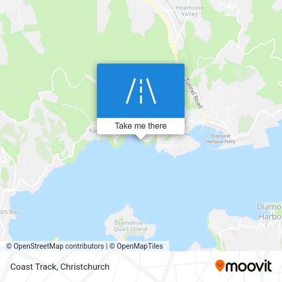 Coast Track map