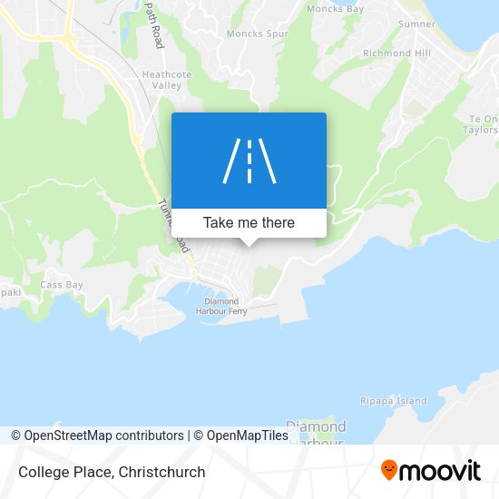 College Place map
