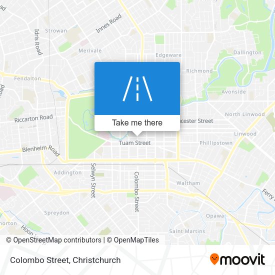 Colombo Street map