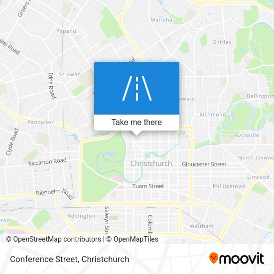 Conference Street map