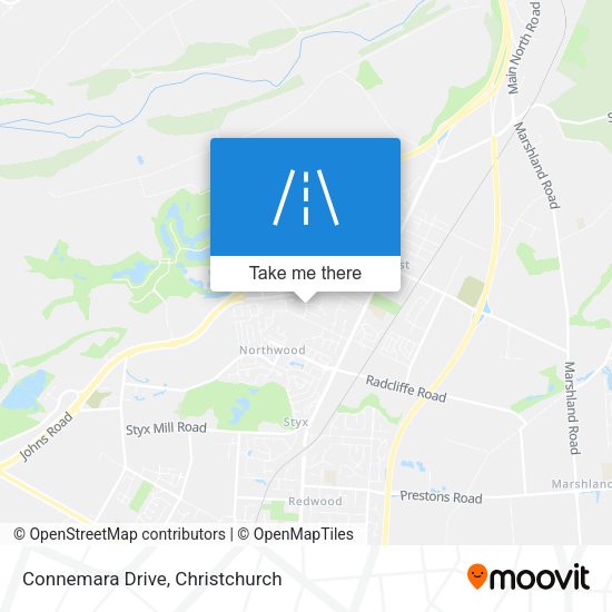 Connemara Drive map