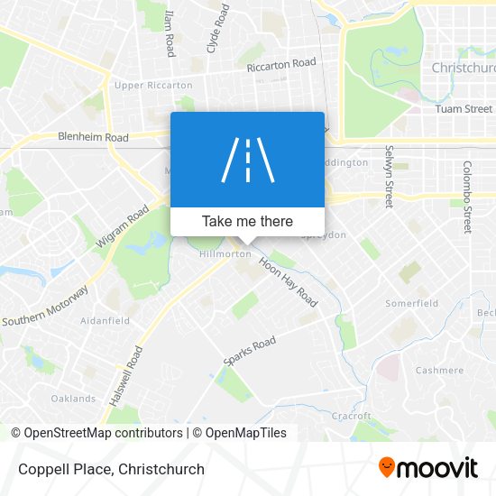 Coppell Place map