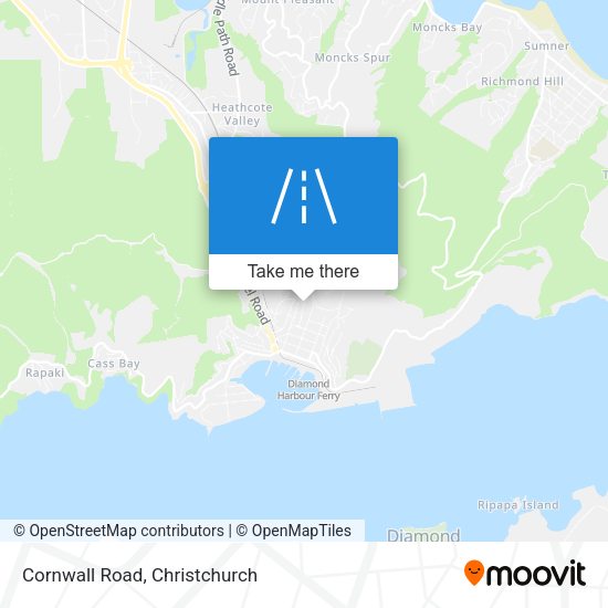 Cornwall Road map