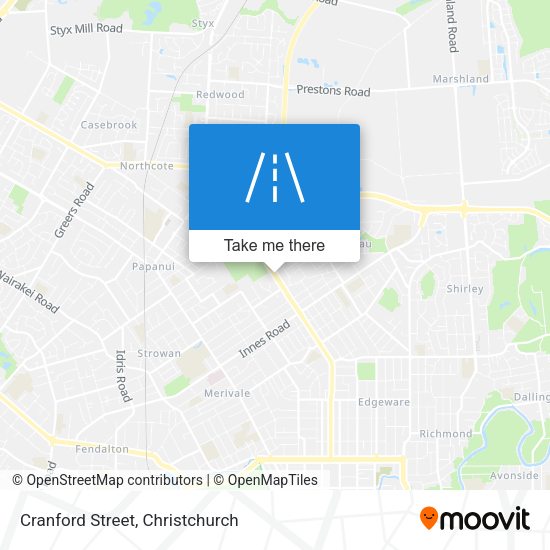 Cranford Street map