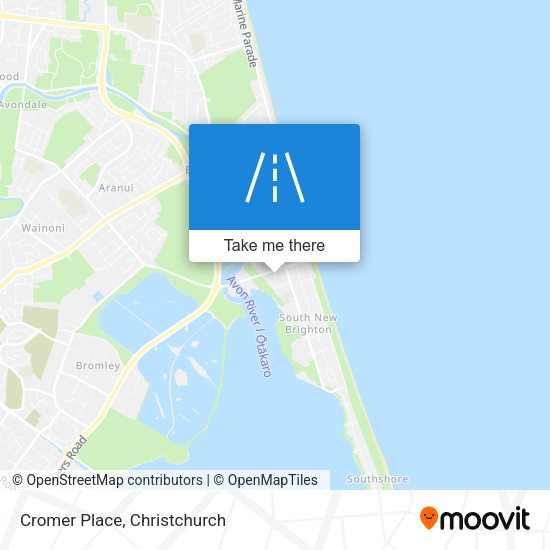 Cromer Place map