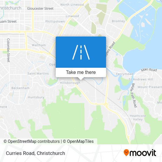 Curries Road map