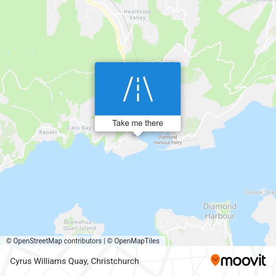 Cyrus Williams Quay map