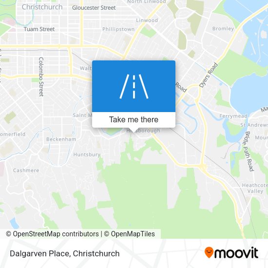 Dalgarven Place map