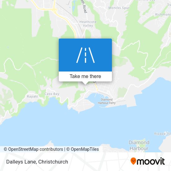 Dalleys Lane map