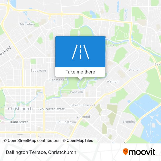 Dallington Terrace map