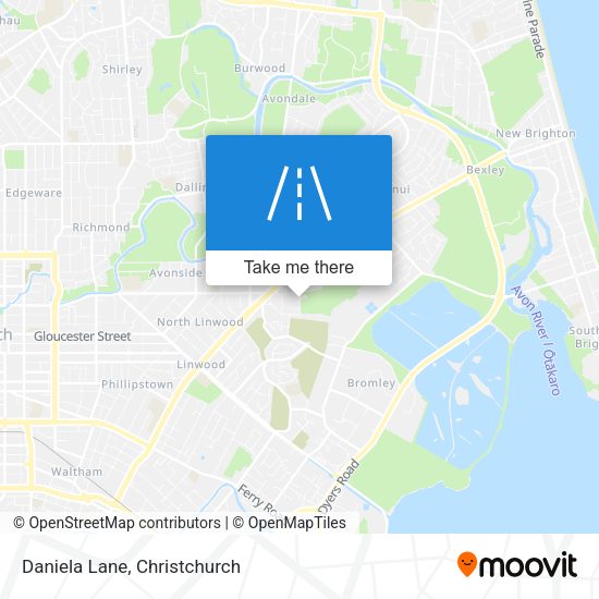 Daniela Lane map