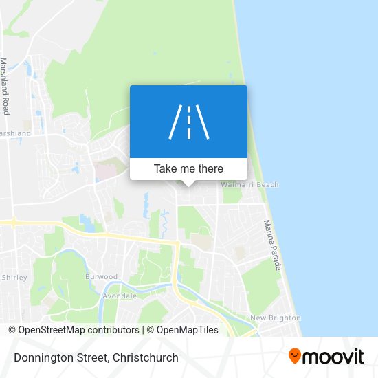 Donnington Street map