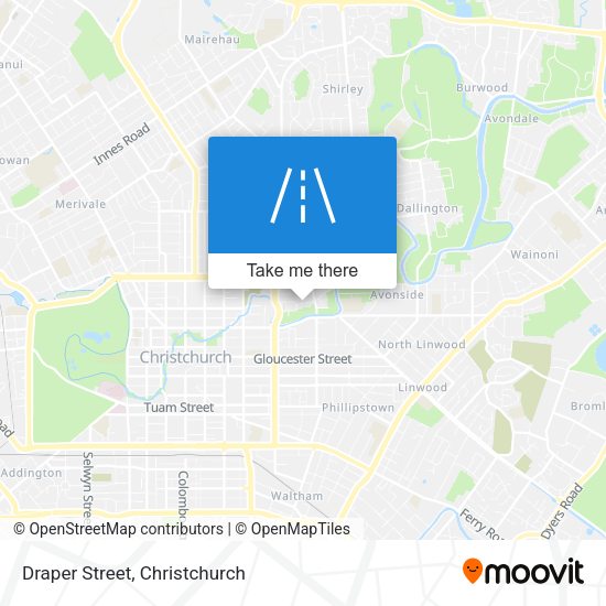 Draper Street map