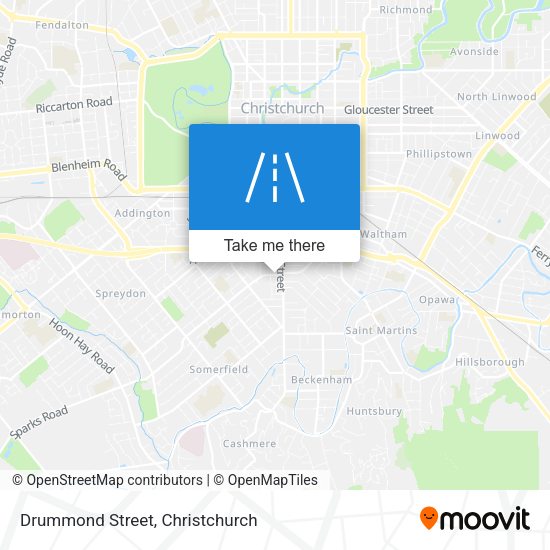Drummond Street map
