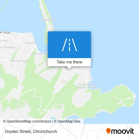 Dryden Street map