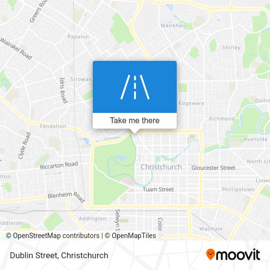 Dublin Street map