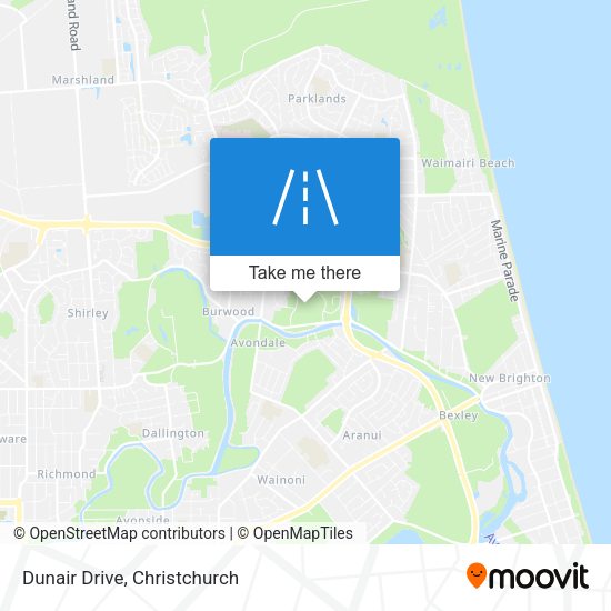 Dunair Drive map