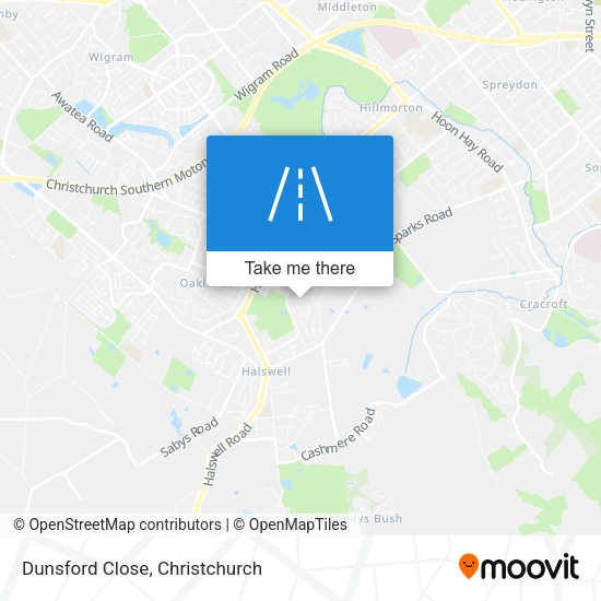 Dunsford Close map