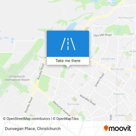 Dunvegan Place map