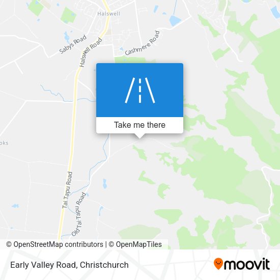 Early Valley Road map