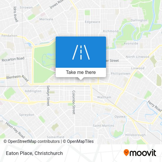 Eaton Place map