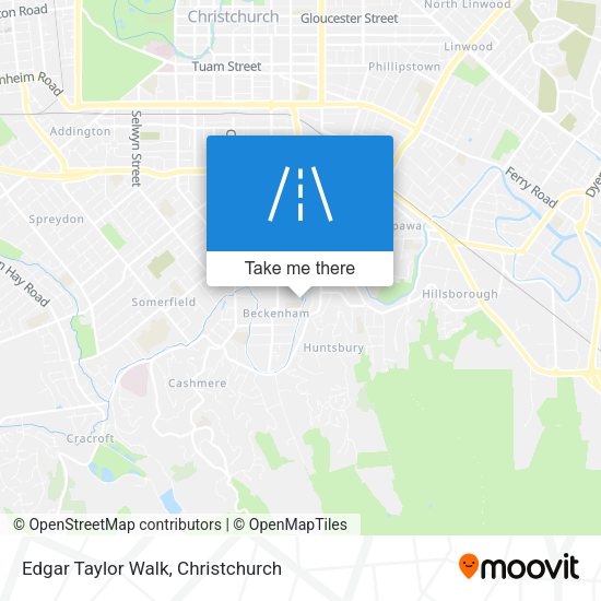 Edgar Taylor Walk map