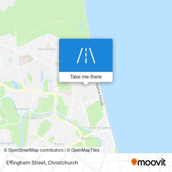Effingham Street map