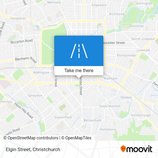 Elgin Street map